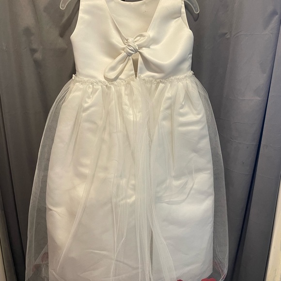 Us ANGELS The Satin and tulle with rose petals Dress size 6 - Picture 8 of 9